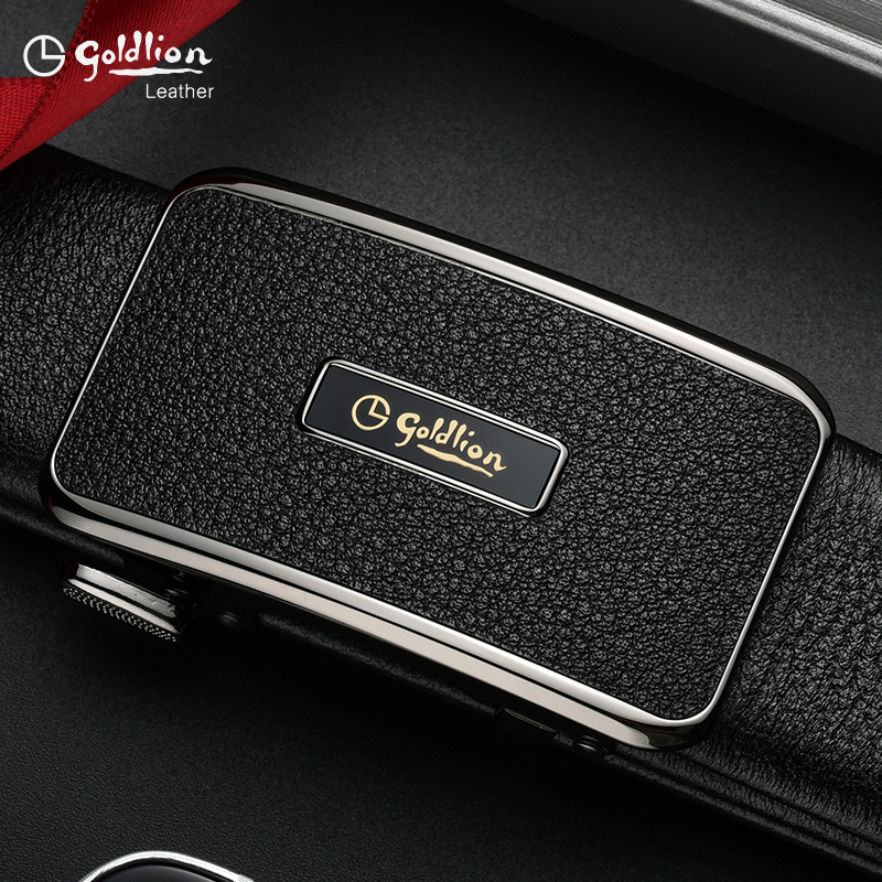 Kinley to belt men's leather belt automatic buckle upscale luxury pure cow leather business pants with 2022 new