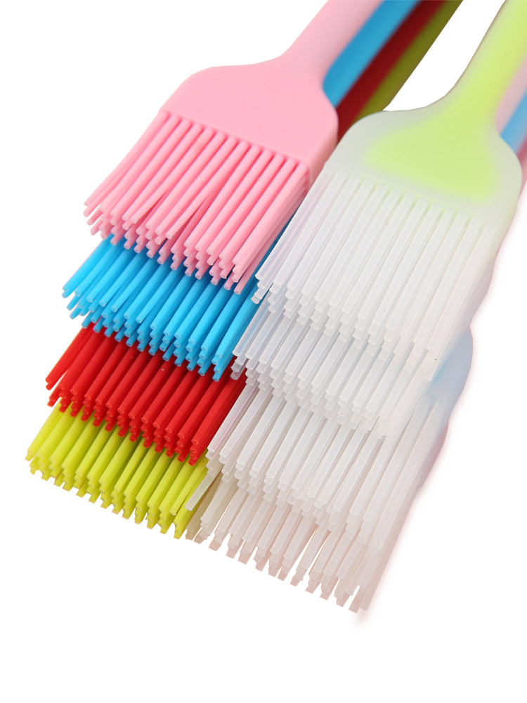 Oil brush Kitchen pancake silicone brush Edible baking small brush Household high temperature oil brush does not lose hair barbecue brush