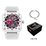 Механические мужские часы, мужской водонепроницаемый кварцевый циферблат