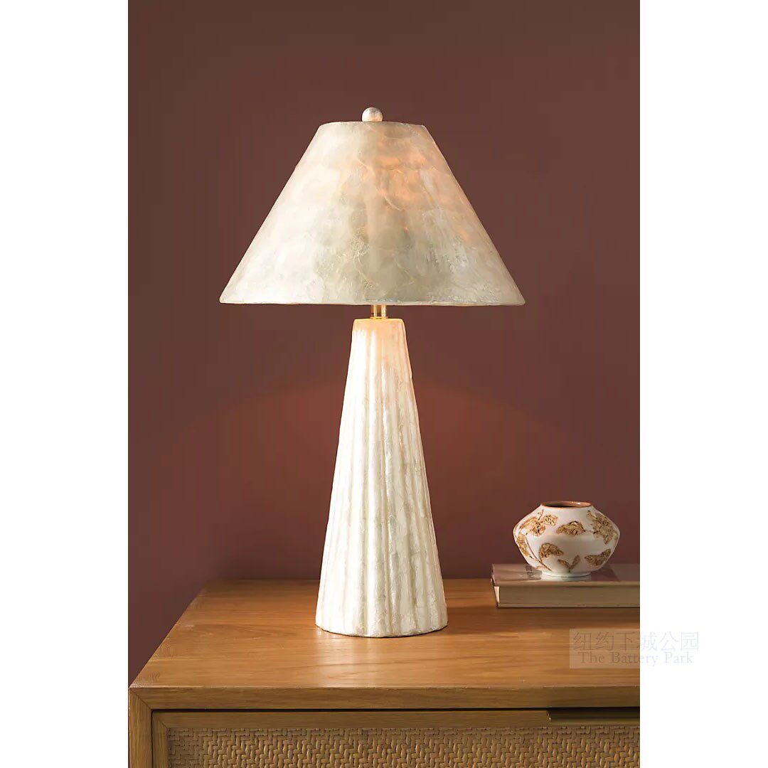 New York Lower Park Imported Shell Umbrella Pure Poetic Capis Shell Collamp