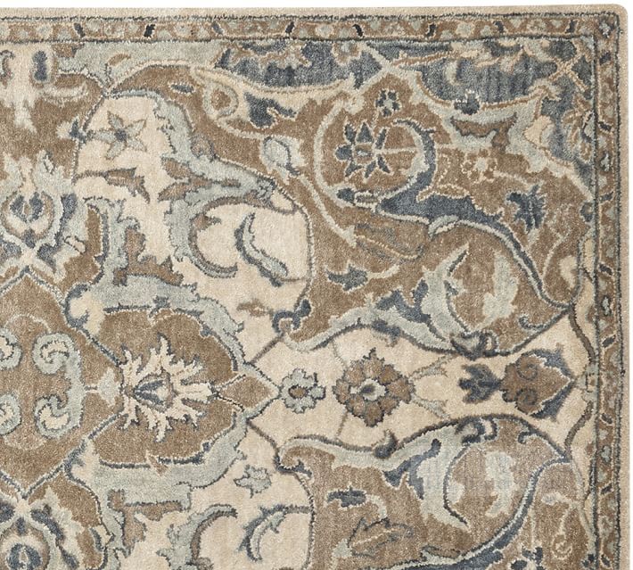 New York Lower City Park imports Uyun to clear grey-tone wool rug 90x152 152x213cm 