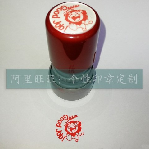 Good job done well in English Teacher reward Seal English teacher encouraged to evaluate the comment seal