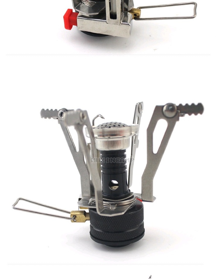 MUXINCAMP bếp ngoài trời mini dã ngoại - Bếp lò / bộ đồ ăn / đồ nướng dã ngoại bếp ga cắm trại