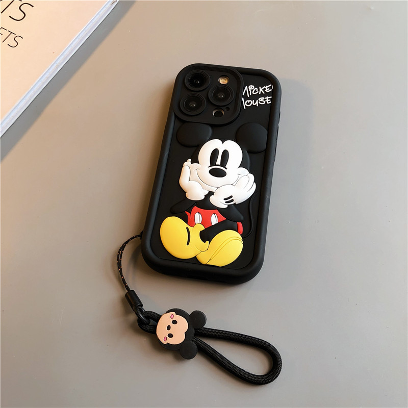 Cartoon 3D Phone Case Suitable for Apple 18 Pro Max, New Cute Design for 17, Protective Cover for iPhone 16 in Silicone, Trendy Brand for 15, High-End Feel for 13 Pro, Simple Style for 12, Stylish and Unique Soft Case for Women Cartoon 3D Phone Case Suitable for Apple 18 Pro Max, New Cute Design for 17, Protective Cover for iPhone 16 in Silicone, Trendy Brand for 15, High-End Feel for 13 Pro, Simple Style for 12, Stylish and Unique Soft Case for Women