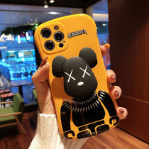 Apple 12 phone shell new wave card iphone12promax full-pack lens anti-fall small brute waist 12mini cartoon cute couple 11promax net red female section 11