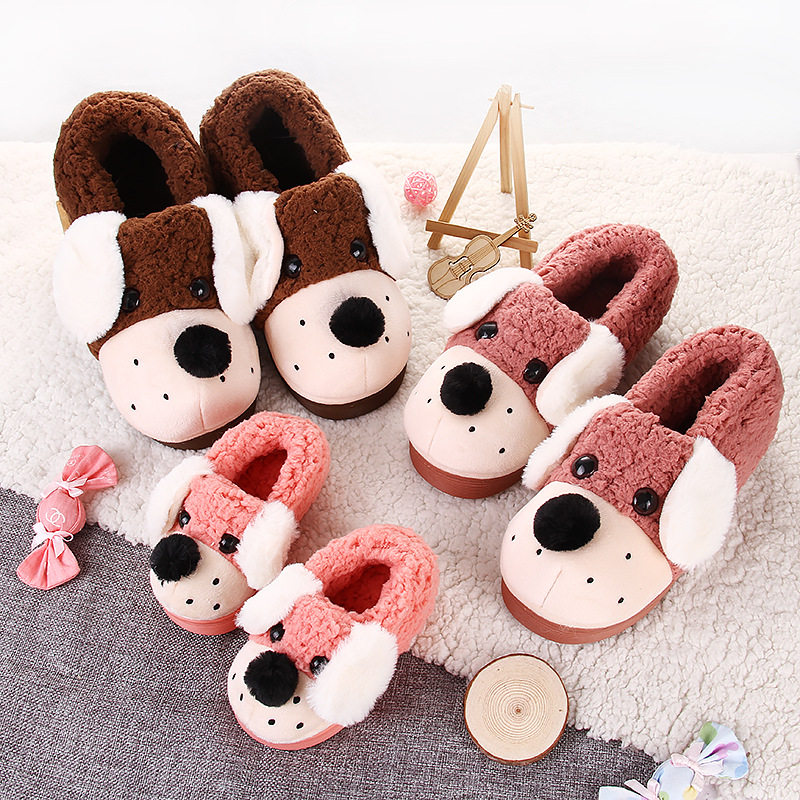 Pantoufles enfants en suède pour hiver - Ref 1010054 Image 16