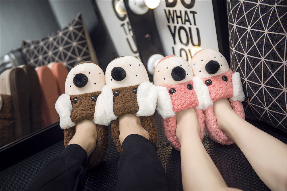 Pantoufles enfants en suède pour hiver - Ref 1010054 Image 17