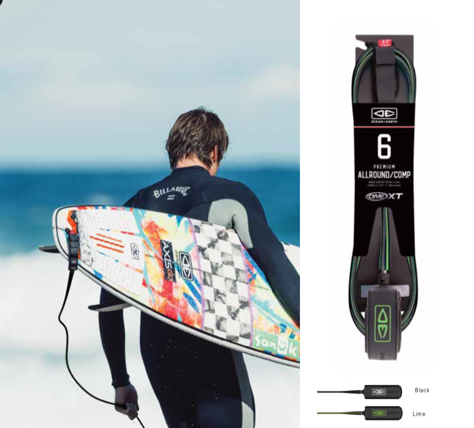 OCEAN EARTH Australia surf foot rope short board six-foot race level integrated foot rope 6mm integrated foot rope