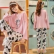 Cke-W5113#брюки с длинными рукавами