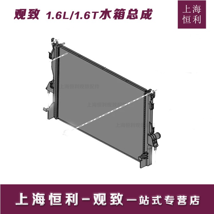 Shanghai Everly View 3 5 Water tank low fit high fit radiator water tank assembly with plastic cushion original fitting accessory