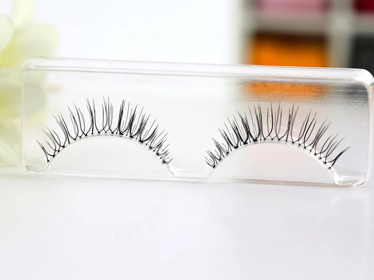 Dứa cô gái tự nhiên sắc nét thực tế trang điểm nude lông mi giả chéo mềm mại 3 cặp hoa hồng lông mi chồn