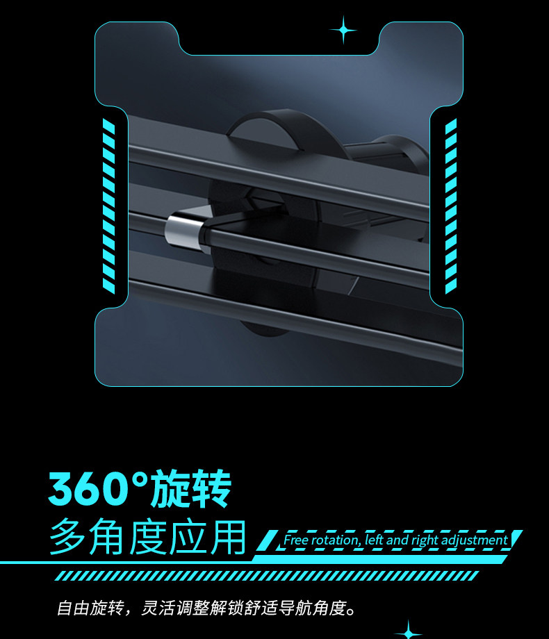 Cartoon Car Mobile Phone Holder, Creative Car Air Vent Navigation Stand, Gravity-Type Fully Automatic Robot Model