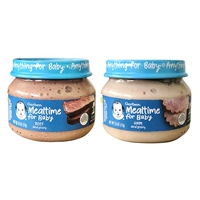 2 бутылки (пюре из говядины 71G+грязь свиной ветчины 71G)