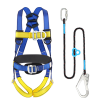 Golmud five-point national standard dual-purpose detachable safety belt full-body high-altitude outdoor work safety rope GM8240