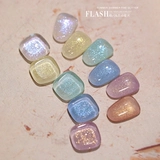 Блестки для ногтей, летний лак для ногтей для маникюра