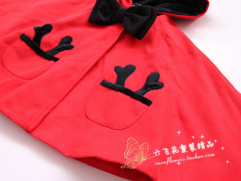 Cape pour fille en flanelle - Ref 2156875 Image 14
