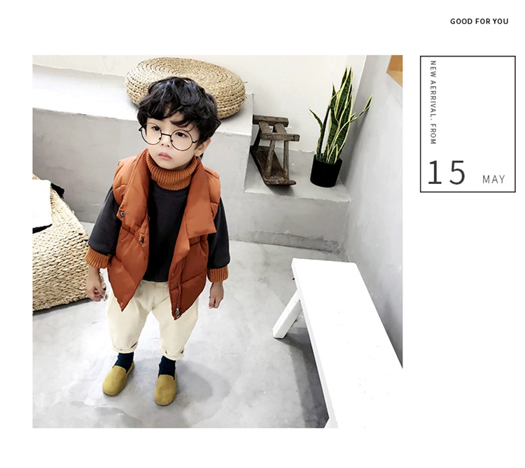 1 bộ vest cotton cho bé mùa thu và mùa đông