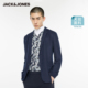 Jack Jones Jack Jones Summer nam nghi Sky Silk Air Flat Suit Collar Body