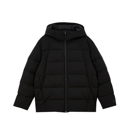 Зимняя водоотталкивающая дизайнерская толстовка с капюшоном, пуховик