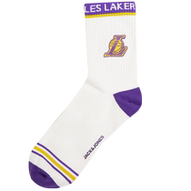 Jack Jones autumn new NBA joint series Lakers comfortable cotton sports mid-high stockings for men