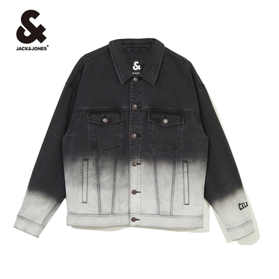 杰克琼斯秋季百搭简约牛仔夹克外套