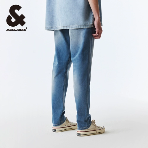 Джинсы, шелковые эластичные штаны, светлая летняя пуля, облегающий крой, 2025 года