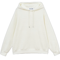 Jack Jones spring new mens hooded long-sleeved loose textured basic casual tops and sweatshirts for men