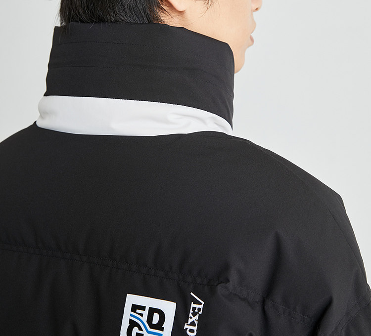 jackjones/杰克琼斯 邓伦同款 男士立领加厚羽绒服 90%含绒量 图7