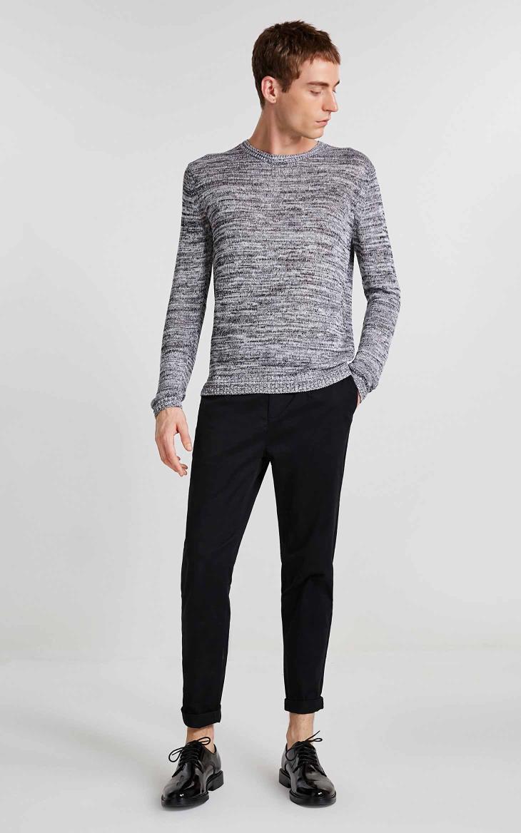 [聚] JackJones Jack Jones nam mùa hè mới chân dài quần dài nam | 218314547 - Crop Jeans quần lửng nam