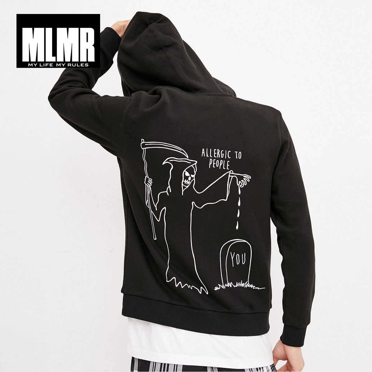 Sweatshirt homme MLMR en Coton - Ref 3129101 Image 1