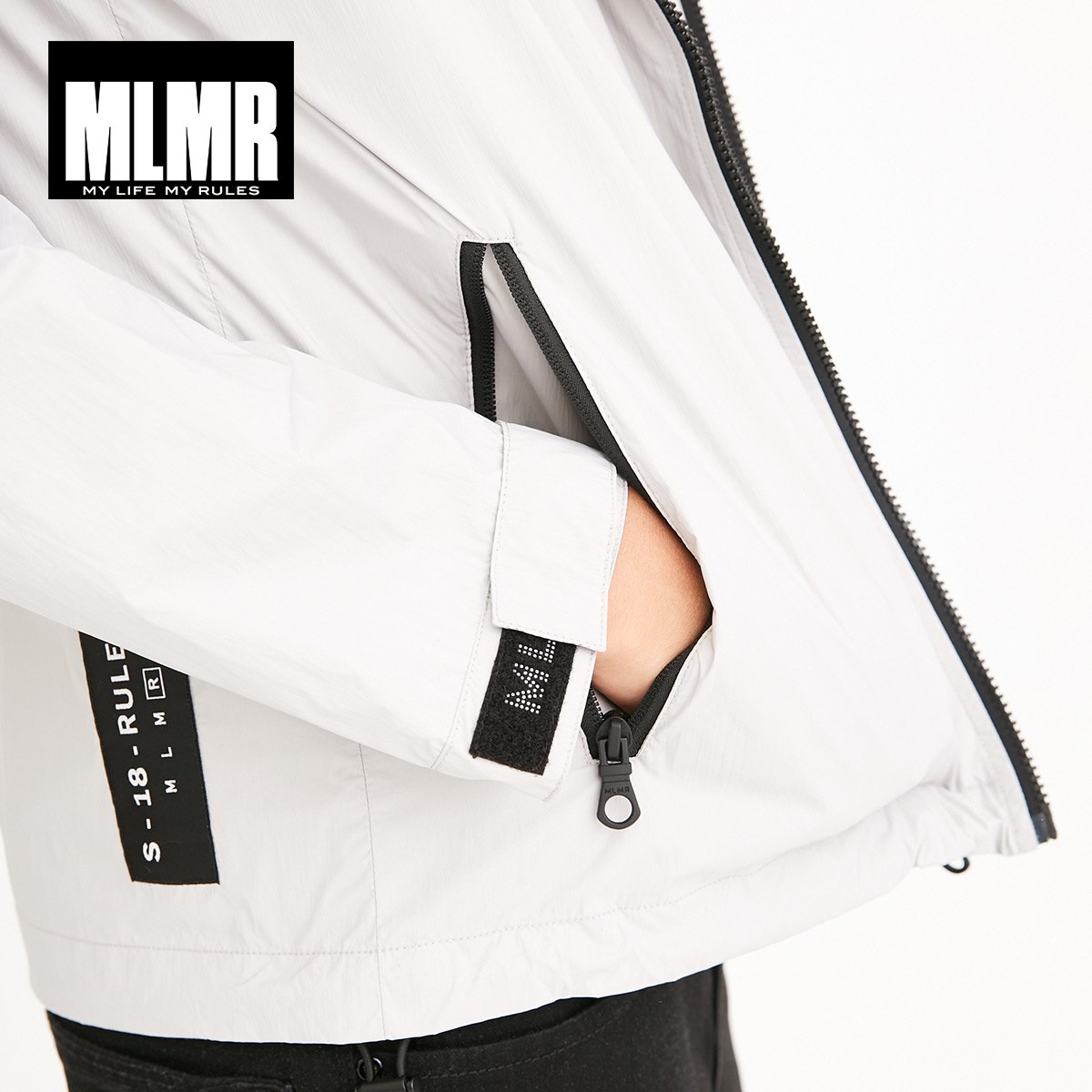 Blouson homme MLMR manches longues en Nylon - Ref 3117309 Image 4