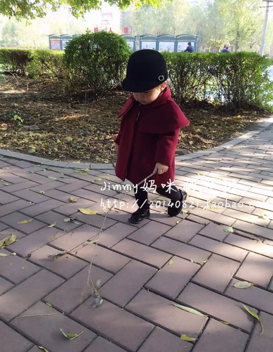 Manteau pour fille JIMMY.Z en cachemire - Ref 2161615 Image 14