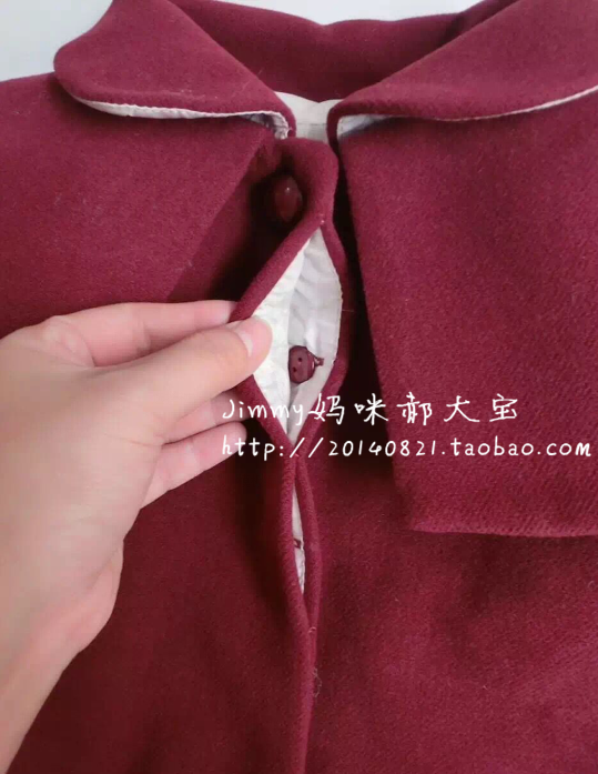 Manteau pour fille JIMMY.Z en cachemire - Ref 2161615 Image 11