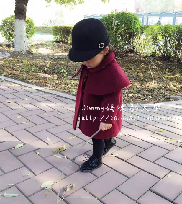 Manteau pour fille JIMMY.Z en cachemire - Ref 2161615 Image 13