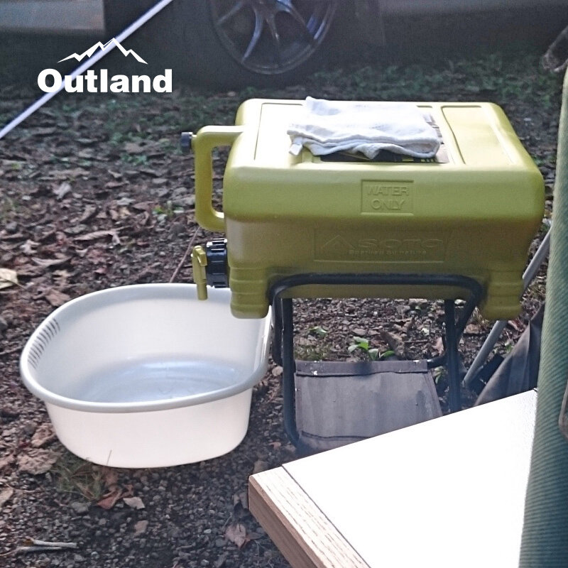 Japan's SOTO outdoor camping portable water tank with tap water tank pure bucket