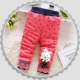 Quần bé gái cộng với nhung dày cho trẻ sơ sinh mặc quần cotton ấm 0 1-3 tuổi Quần legging mùa đông cho bé