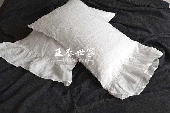 chổi xuất khẩu toàn bộ đuôi cá lá sen gai dầu tự nhiên lanh gối gối châu Âu và Mỹ mà không giá chỉ đơn lõi - Gối trường hợp gối chặn vỏ đỗ