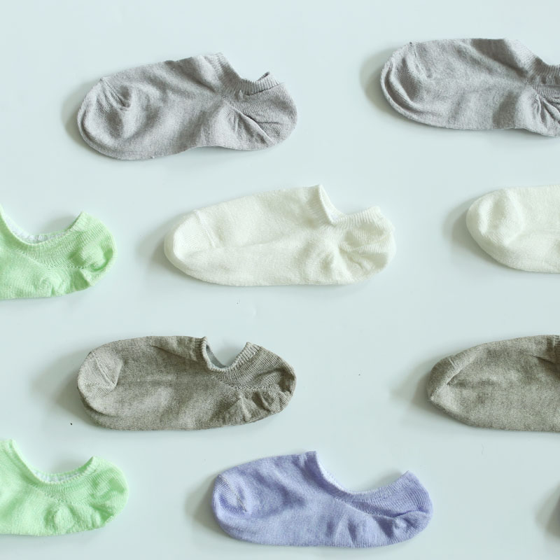 Linen Home Flax Pure Color Men And Women Sports Short Socks Running Fitness Casual no bones Invisible socks Bacteriostatic Suction