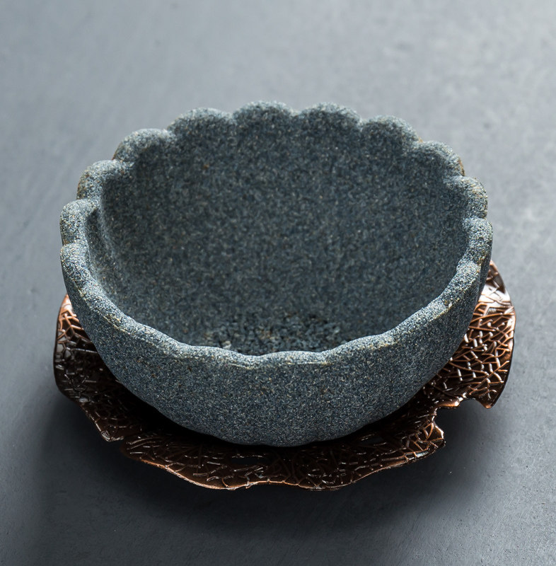 Creative porous tea leaf tea filter housetea filter ceramic tea insulation frame tea filter tea parts