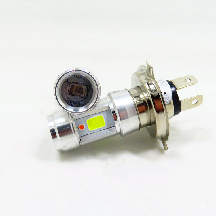 Xe điện bóng đèn xe máy led đèn pha 12v48v60v siêu sáng pin xe đèn sửa đổi chói được xây dựng trong đèn led xe máy future