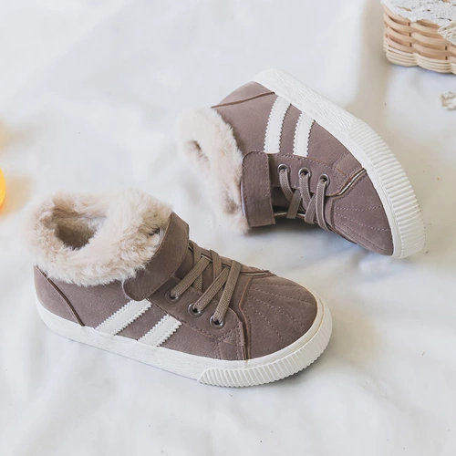 Детская зимняя утепленная обувь для мальчиков, 2019