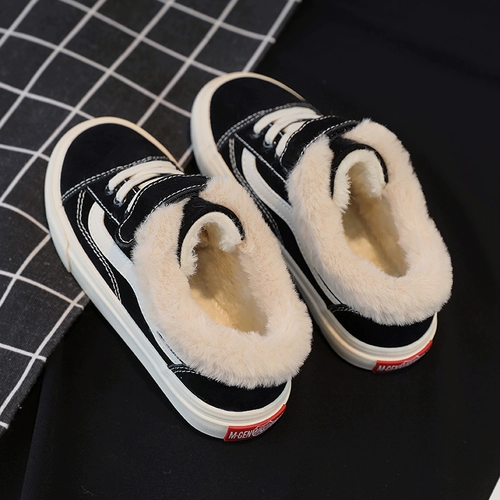 Детская обувь, зимние детские флисовые удерживающие тепло туфли для мальчиков, 2019