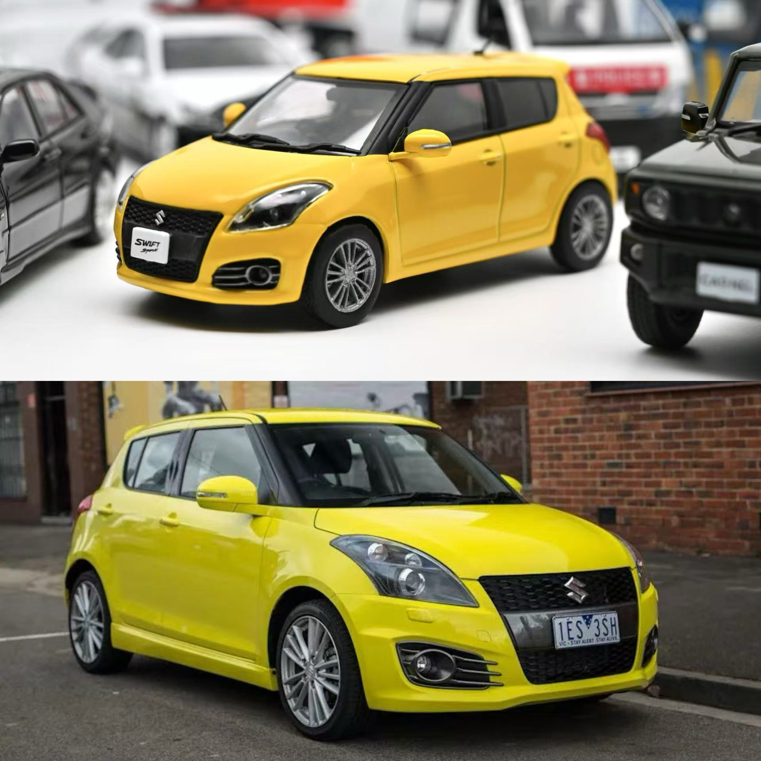 First collection! first43 suzuki swift sport 2012 1:43 model car