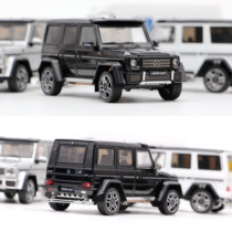 Original Mercedes-Benz G-Class W463 G500 4X4 2016 Model 1:43 Black