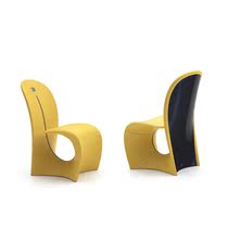 Designer FRP leisure chair single leather leisure chair Villa residential office study color can be customized