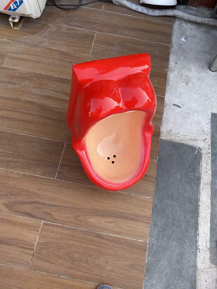 Integrated wall-mounted personality small poop stylish urinal design Custom distinctive urinals Pack installation