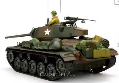 Out-of-print Fov 80075 1:32 World War II US Military M24 CHAFFEE Xiafei tank alloy finished model