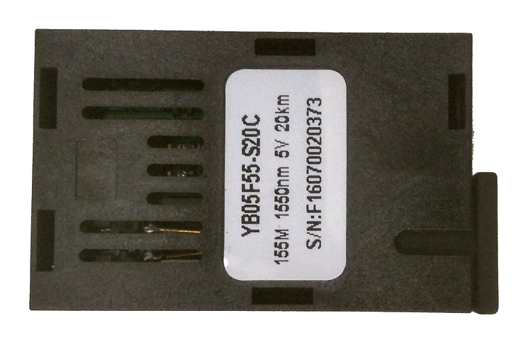 Optical module 1x9 megamegamonthly single fiber 100M SC port 20KM original three-year warranty