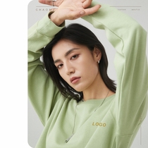 Customized round-neck sweatshirts with printed logo classmate team party clothing healthy cotton cultural shirts customized work uniforms with pictures