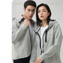 High-end sweatshirts customized logo class reunion cultural shirts work clothes zipper jackets autumn and winter corporate group clothes